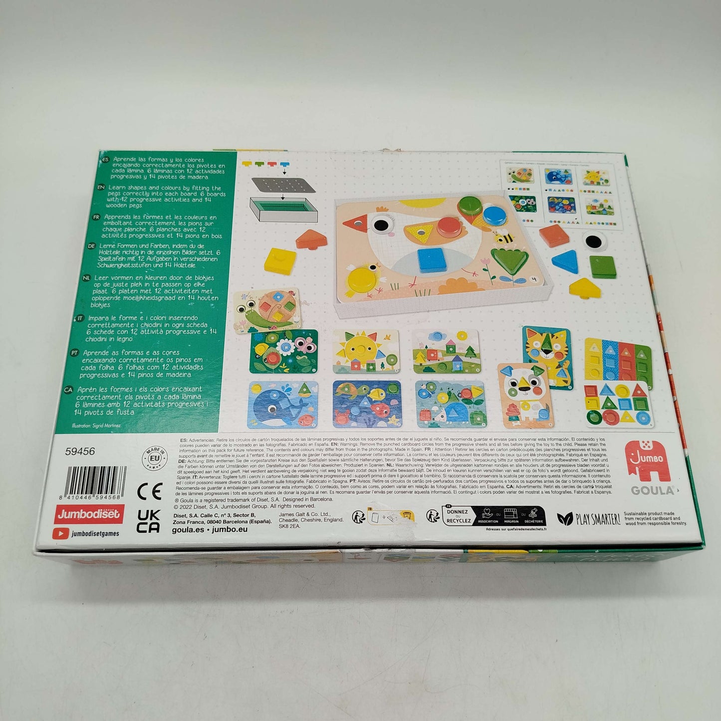 Goula Baby Shapes 59456 Holzpuzzle