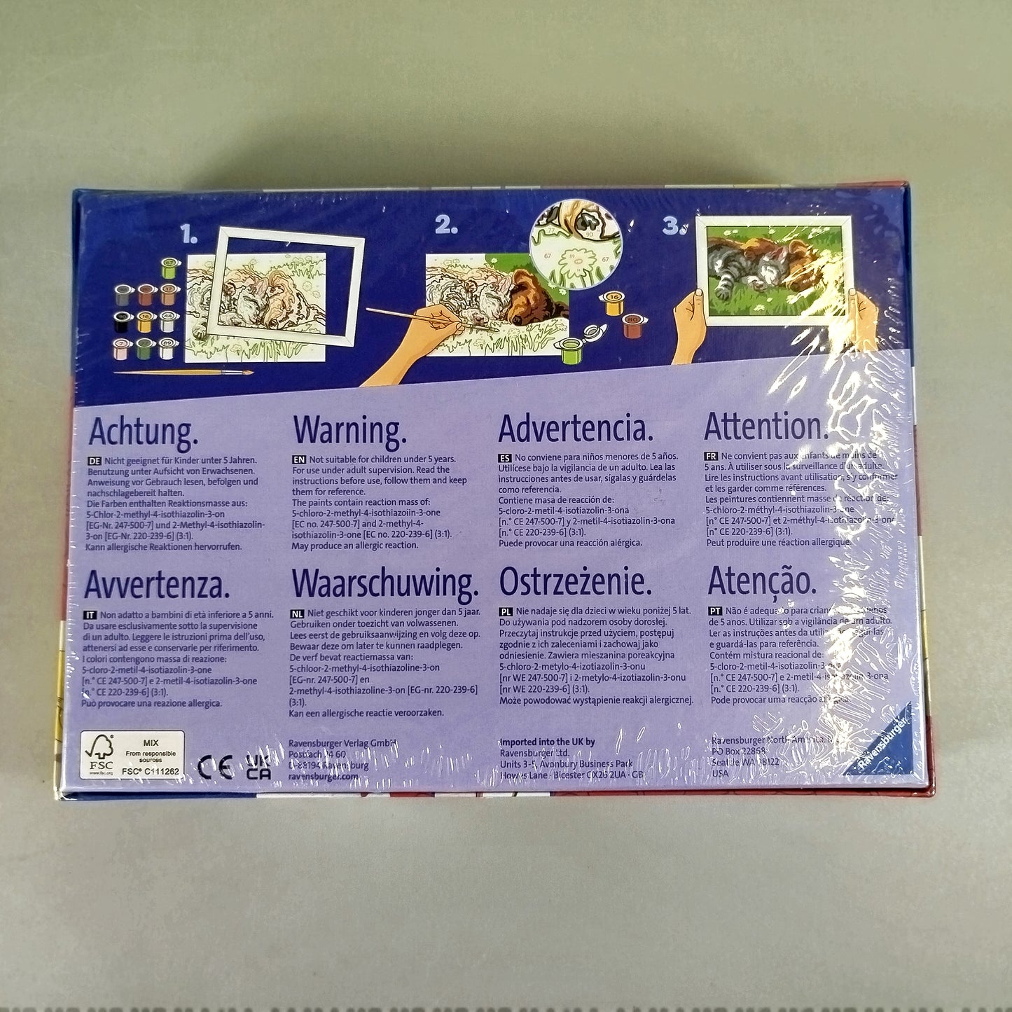 Ravensburger CreArt Malset – Pikachu, Pokémon, OVP, neu