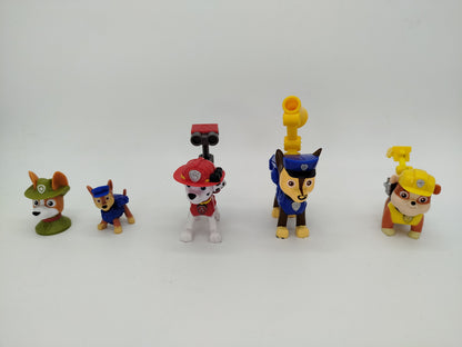 PAW Patrol Figuren Set von 3 Charakteren + 2 Sonderfiguren