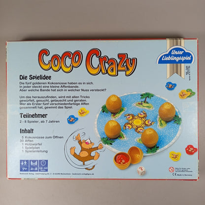 Bookmark Verlag Coco Crazy Gesellschaftsspiel, gebraucht, ab 6 Jahre 
