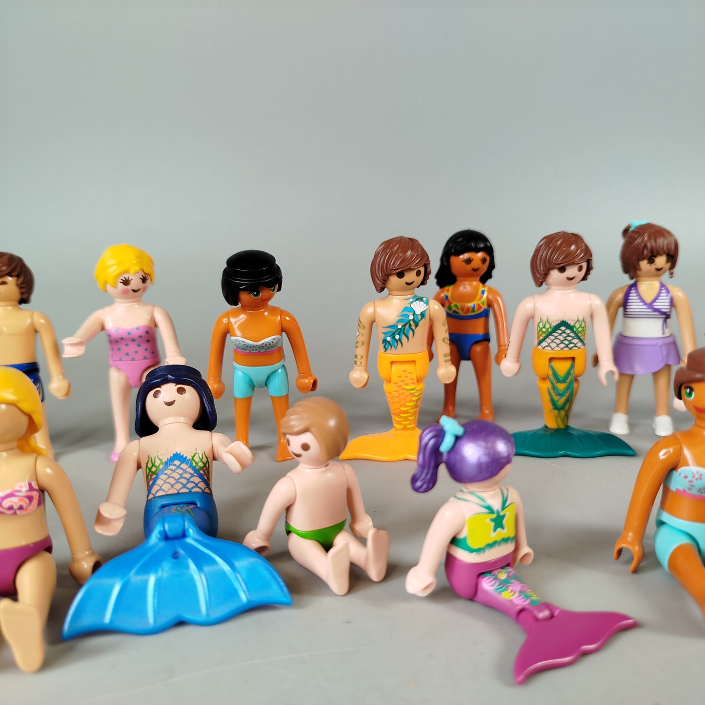 Playmobil Figuren Set von 26 – Strand & Meerjungfrauen