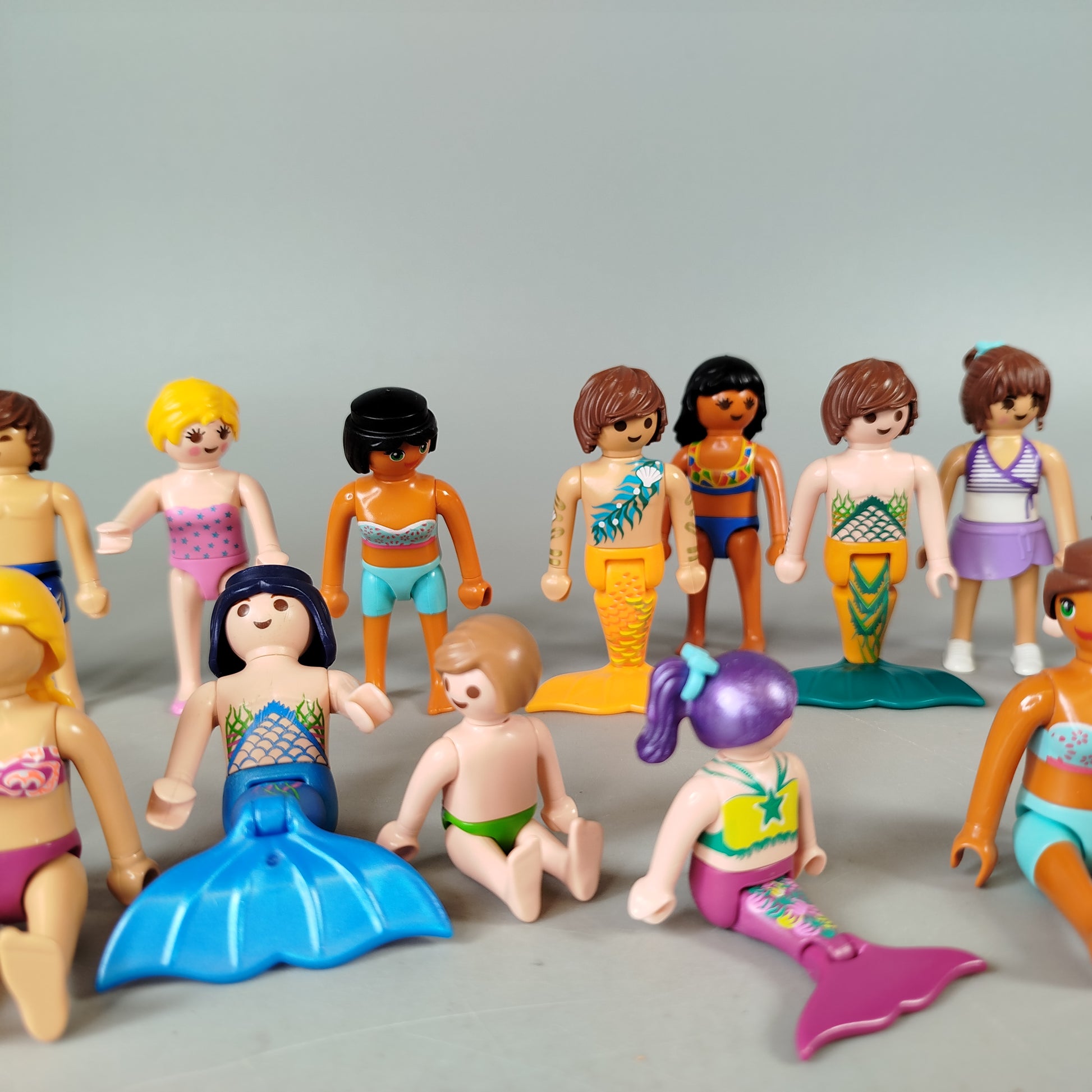 Playmobil Figuren Set von 26 – Strand & Meerjungfrauen