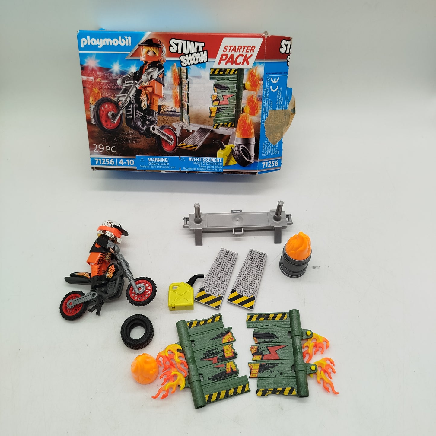 Playmobil Bundle City Action 70772 & Stuntshow 71256 Set von 2 Fahrzeuge ab 3 Jahre 