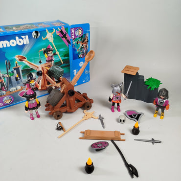 Playmobil Angriffskatapult mit Rittern- Set 4438