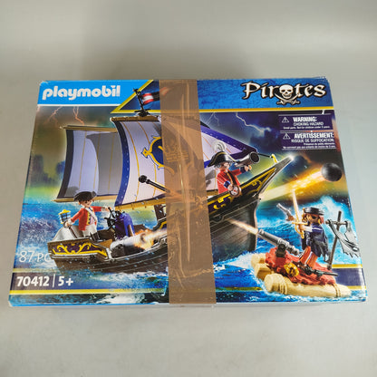 Playmobil Pirates Rotrocksegler 70412 Segelschiff
