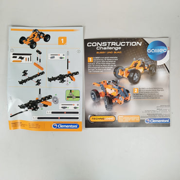 Clementoni Konstruktionsset Buggy & Quad