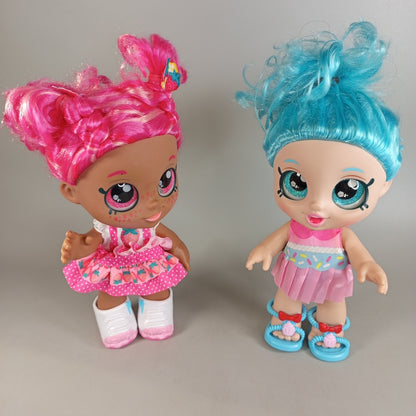 Kindi Kids Bundle 2x Kitty Petkin Puppen & Supermarkt