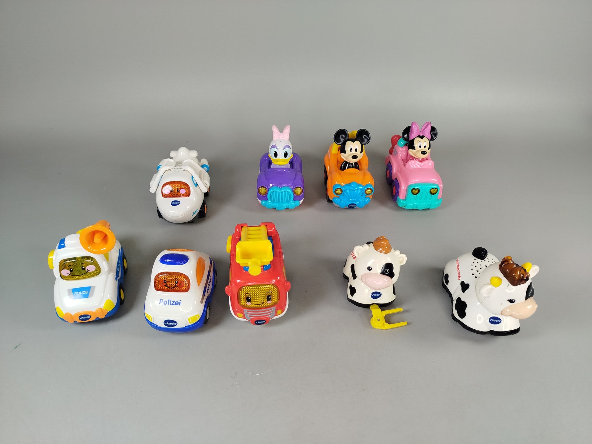VTech Tut Tut Baby Flitzer Parkgarage Spielset mit 9 Autos