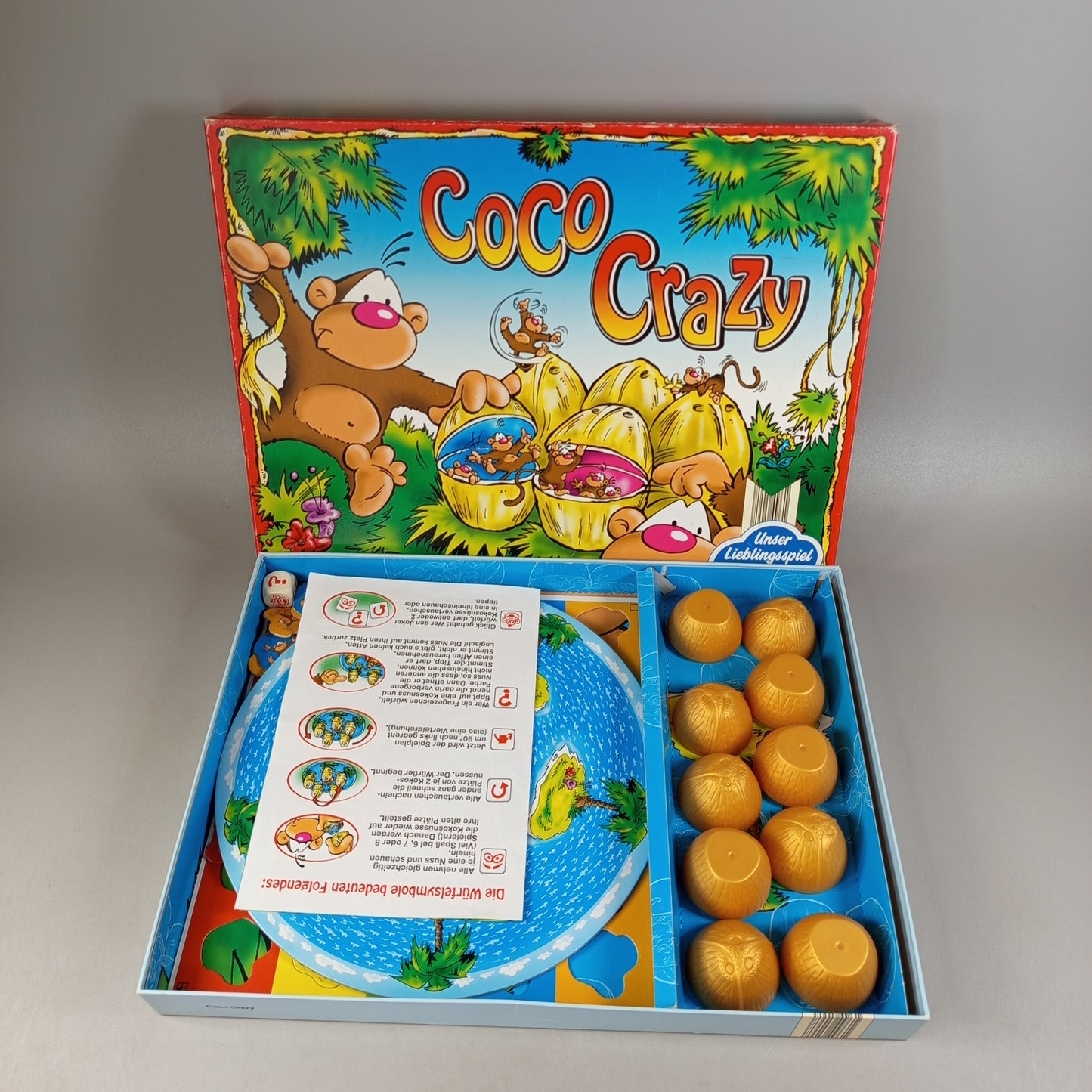 Bookmark Verlag Coco Crazy Gesellschaftsspiel, gebraucht, ab 6 Jahre 