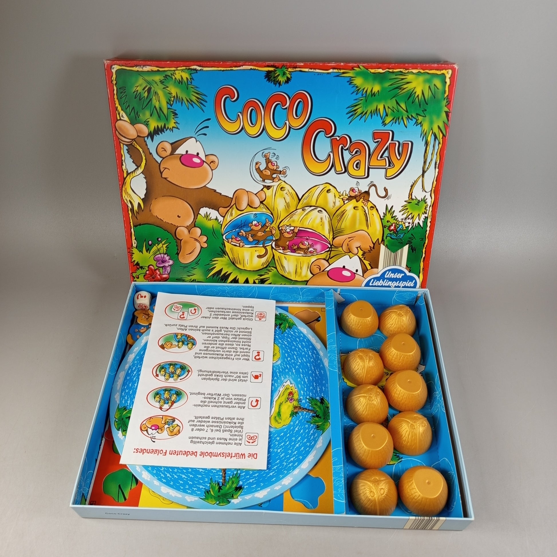 Bookmark Verlag Coco Crazy Gesellschaftsspiel, gebraucht, ab 6 Jahre 
