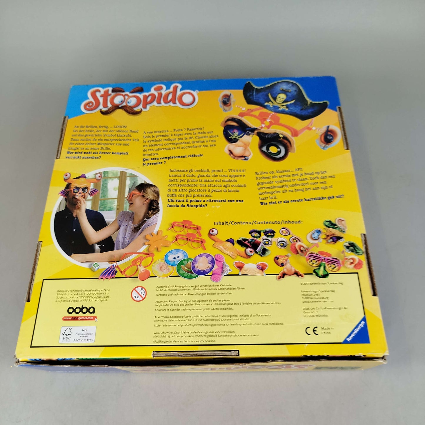 Ravensburger Stoopido 21301 Partyspiel, gebraucht, ab 6 7 8 Jahre | ✅ geprüft 