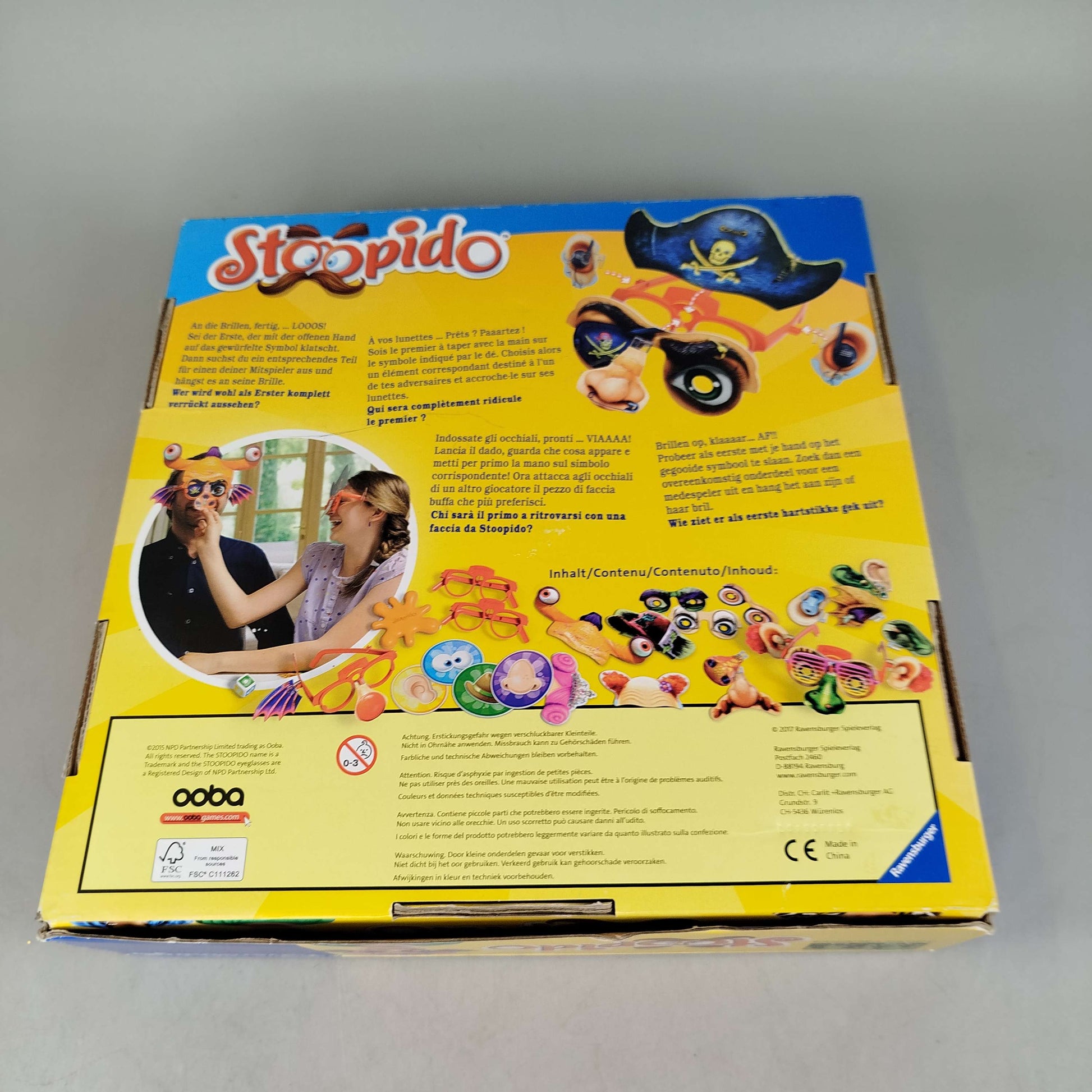 Ravensburger Stoopido 21301 Partyspiel, gebraucht, ab 6 7 8 Jahre | ✅ geprüft 