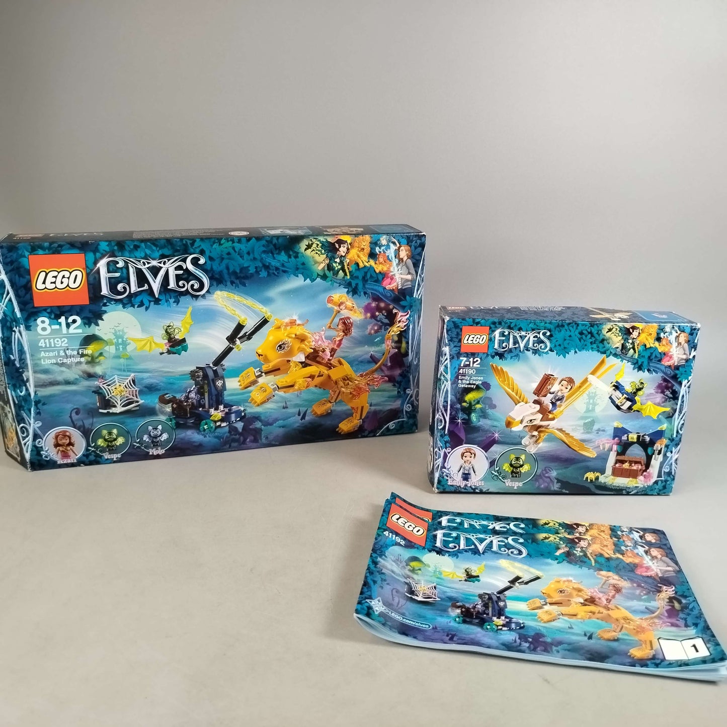 LEGO Bundle Elves Set von 2 41192 41190 Drachen