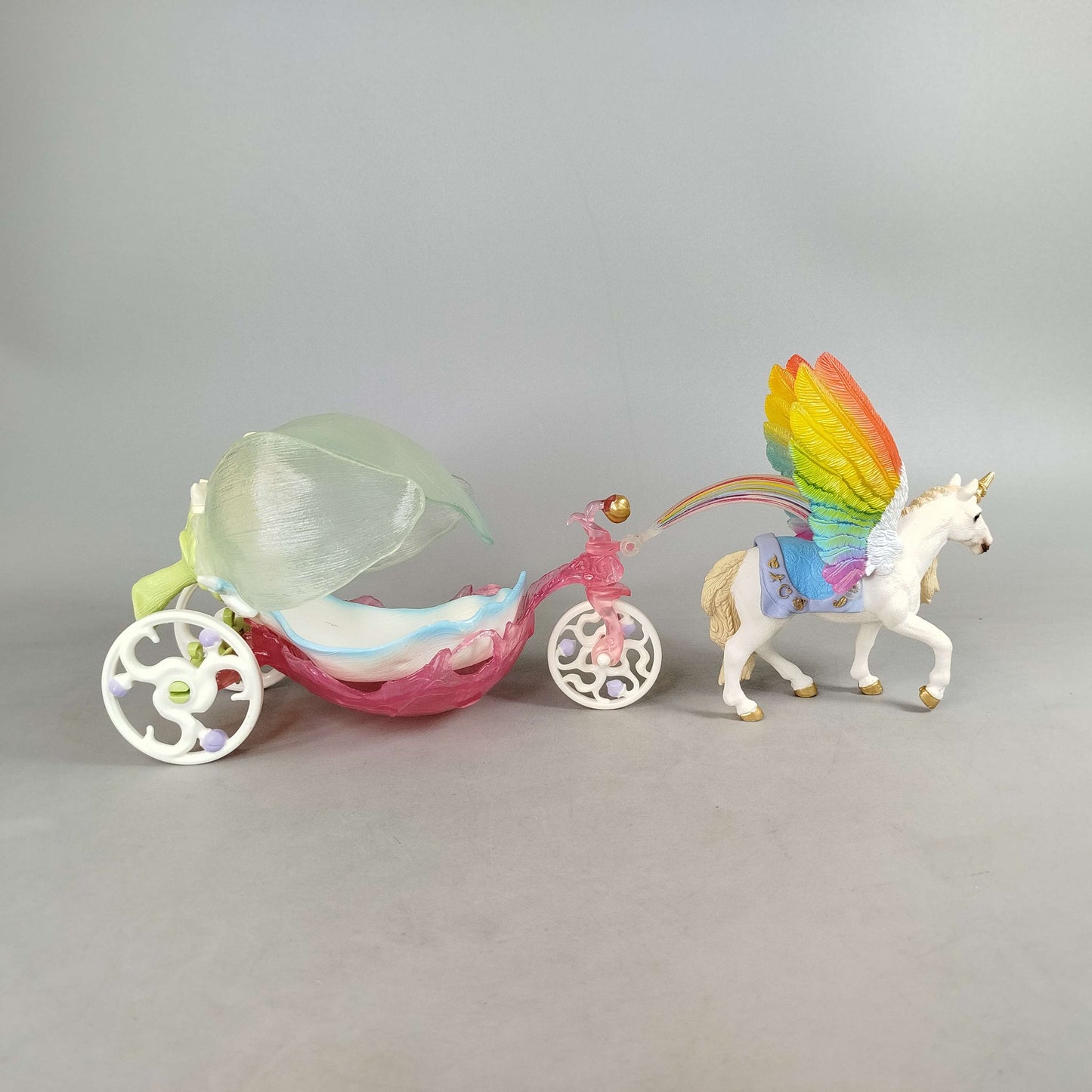 Schleich Bayala 42060 Regenbogen-Einhorn & Kutsche