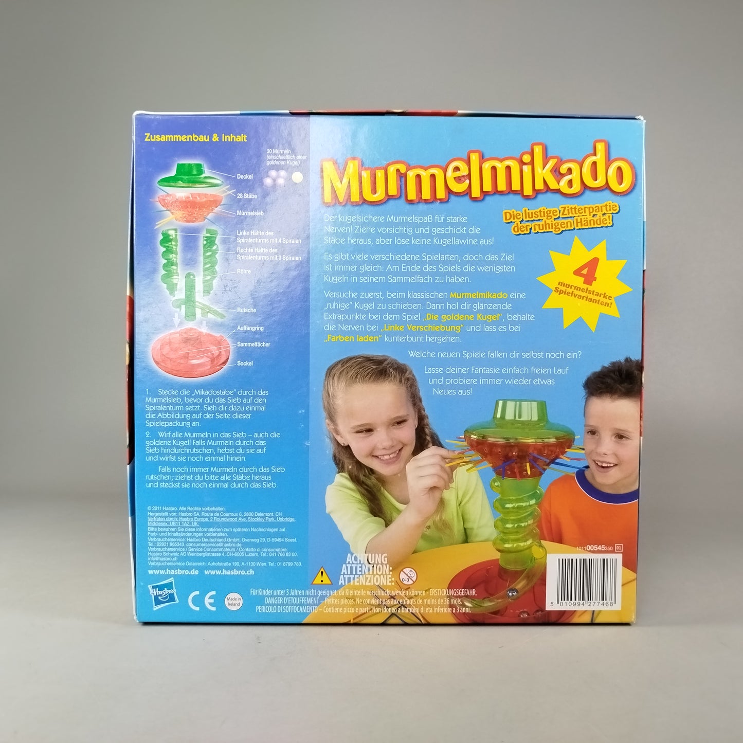Hasbro Murmelmikado Spiel Art.-Nr. 00548