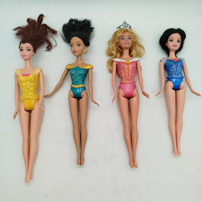 Mattel Bundle Disney Prinzessinnen 4x Modepuppen ab 3 4 5 Jahre | ✅ geprüft 