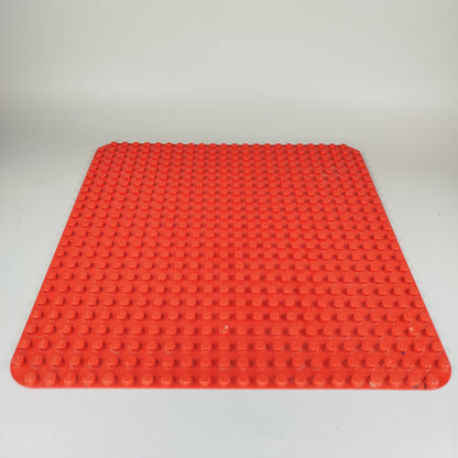 Lego Duplo Konvolut - 7,5 kg gemischte Steine und rote Bauplatte