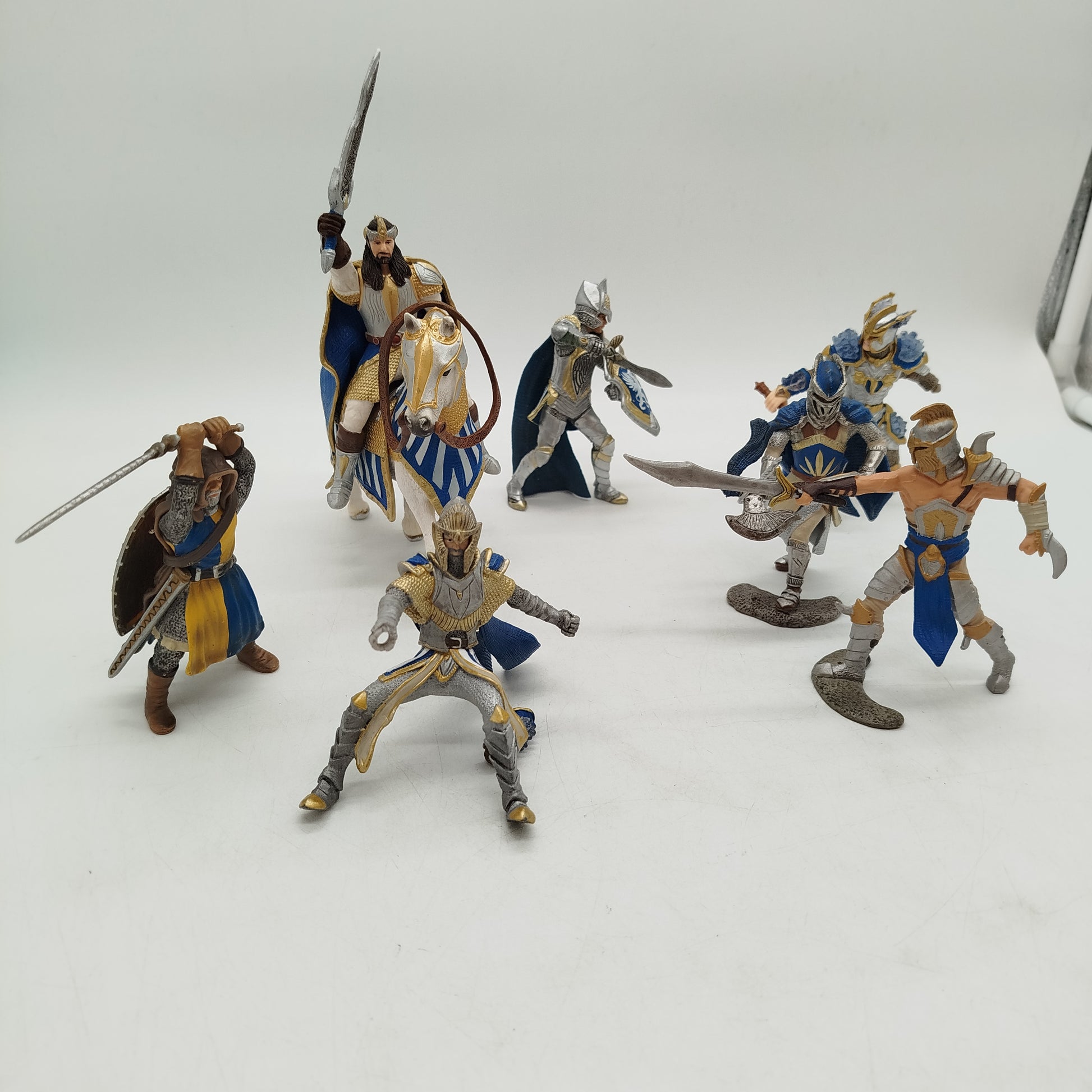 Schleich Bundle Ritter 8x Figuren, gebraucht, ab 6 7 8 Jahre | ✅ geprüft 