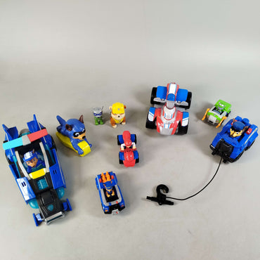 Spin Master Bundle Paw Patrol Set von 9 Figuren & Fahrzeuge