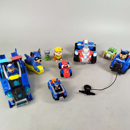 Spin Master Bundle Paw Patrol Set von 9 Figuren & Fahrzeuge