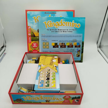 Pegasus Spiele Kingdomino 57104G Brettspiel Spiel des Jahres 2017