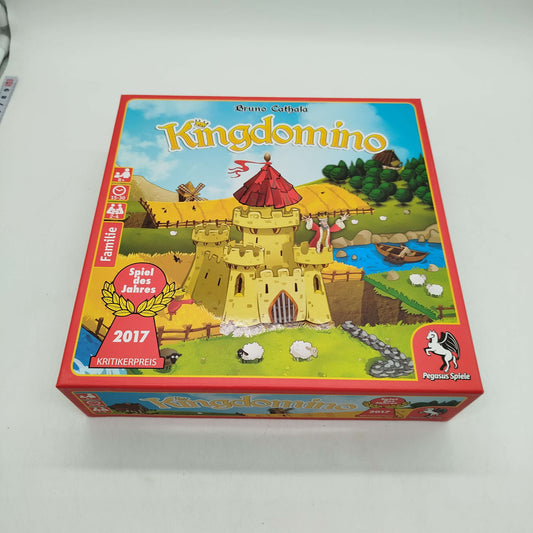Pegasus Spiele Kingdomino 57104G Brettspiel Spiel des Jahres 2017