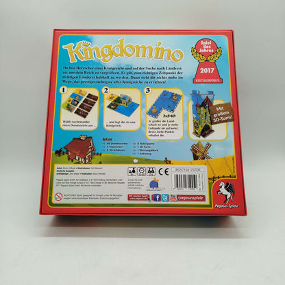 Pegasus Spiele Kingdomino 57104G Brettspiel Spiel des Jahres 2017