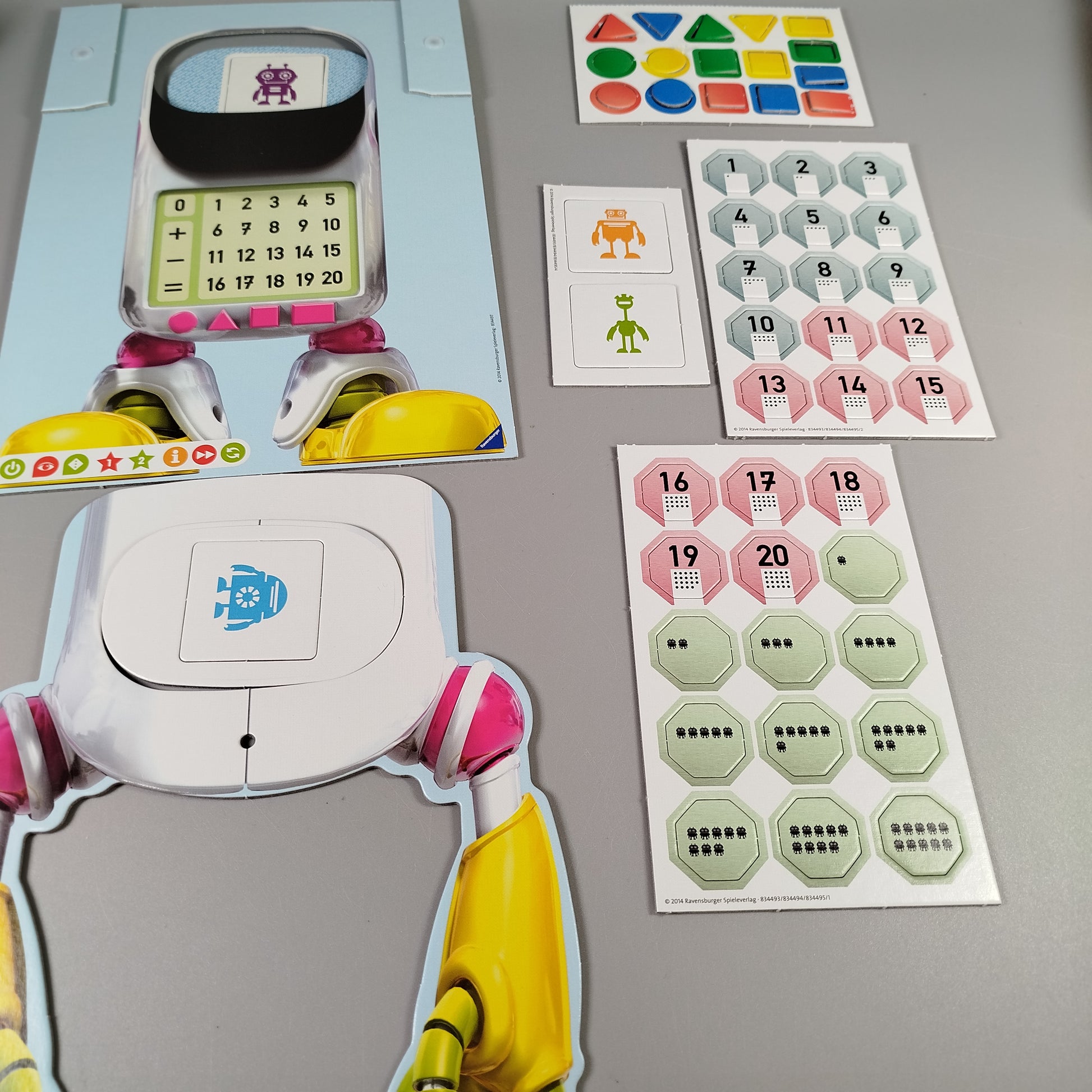 Ravensburger tiptoi Lernspiel - Der hungrige Zahlen-Roboter