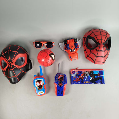 Bundle Spider-Man Set von 8 Masken & Zubehör