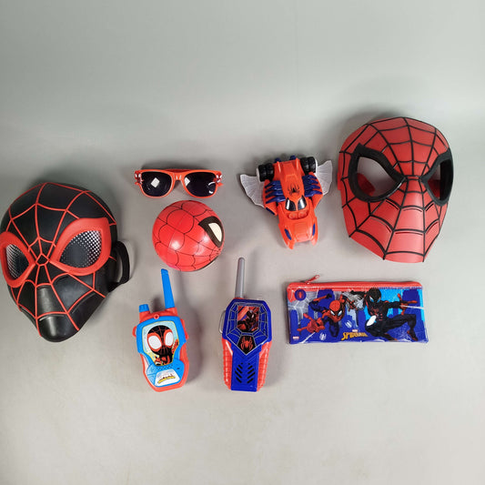 Bundle Spider-Man Set von 8 Masken & Zubehör