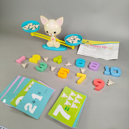 PlayMonster Puppy Up Lernspiel – Zahlenwaage mit Hunden & Karten