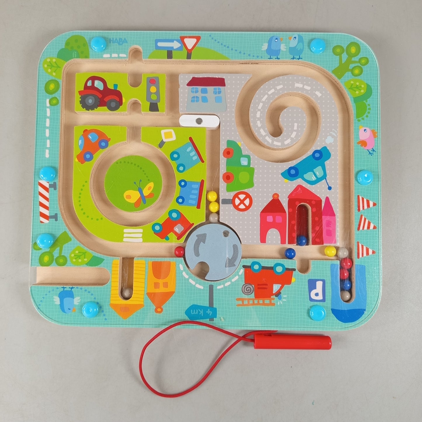 HABA Stadtlabyrinth 301956 Spiel, gebraucht, ab 2 3 4 Jahre | ✅ geprüft 