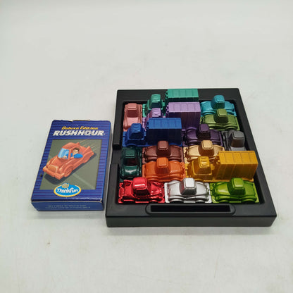 ThinkFun Rush Hour Deluxe Edition Denkspiel, gebraucht, ab 6 Jahre 