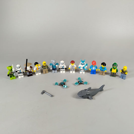 LEGO Ninjago Minifiguren Set von 17, wie neu