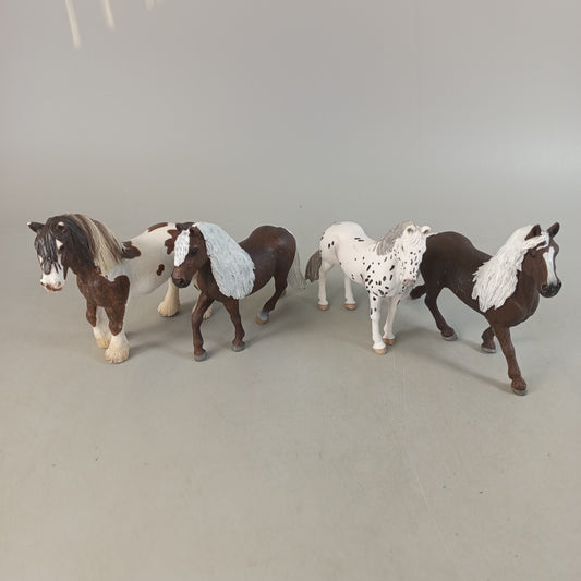 Schleich Bundle 4x Pferde Figuren, sehr gut, ab 3 4 5 Jahre | ✅ geprüft 