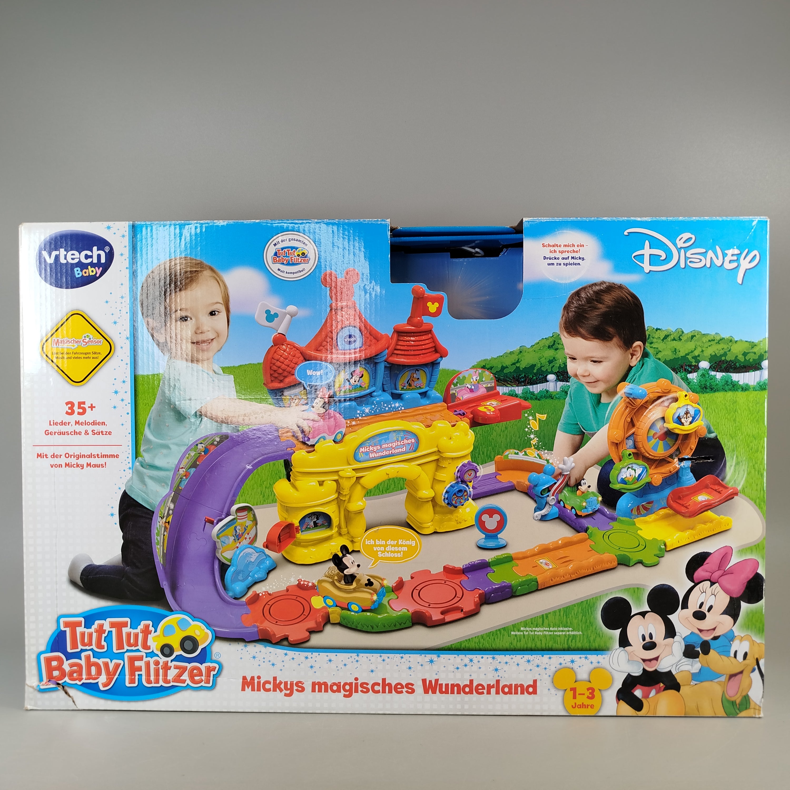 VTech Disney Tut Tut Baby Flitzer – Mickys magisches Wunderland Set