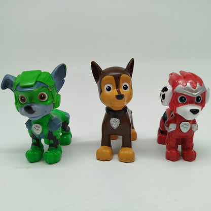 PAW Patrol Figuren-Set – Team Chase, Marshall, Skye, Rubble, Rocky & Zuma