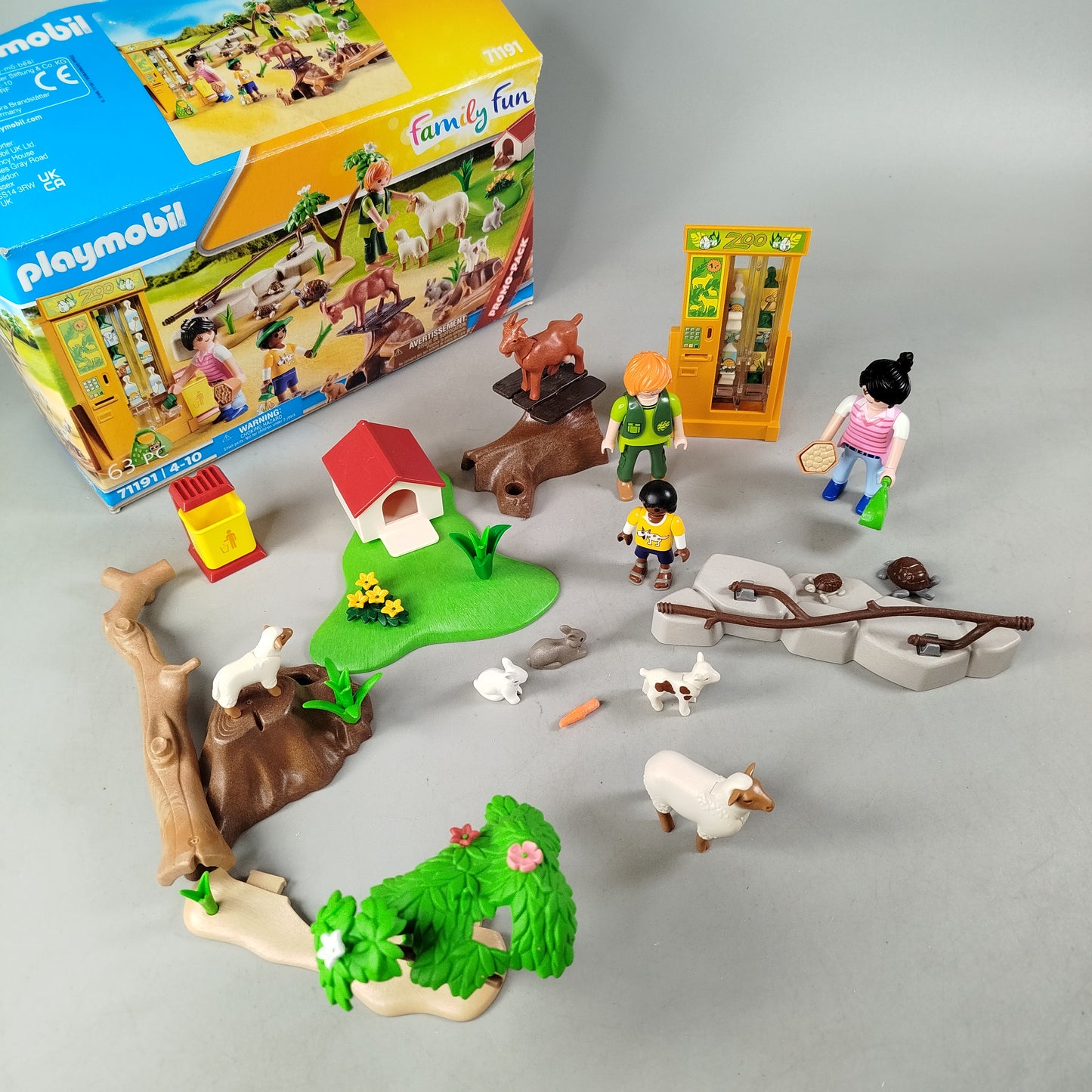 Playmobil Erlebnis-Streichelzoo 71191 Set gebraucht ab 6 7 8 Jahre | ✅ geprüft 