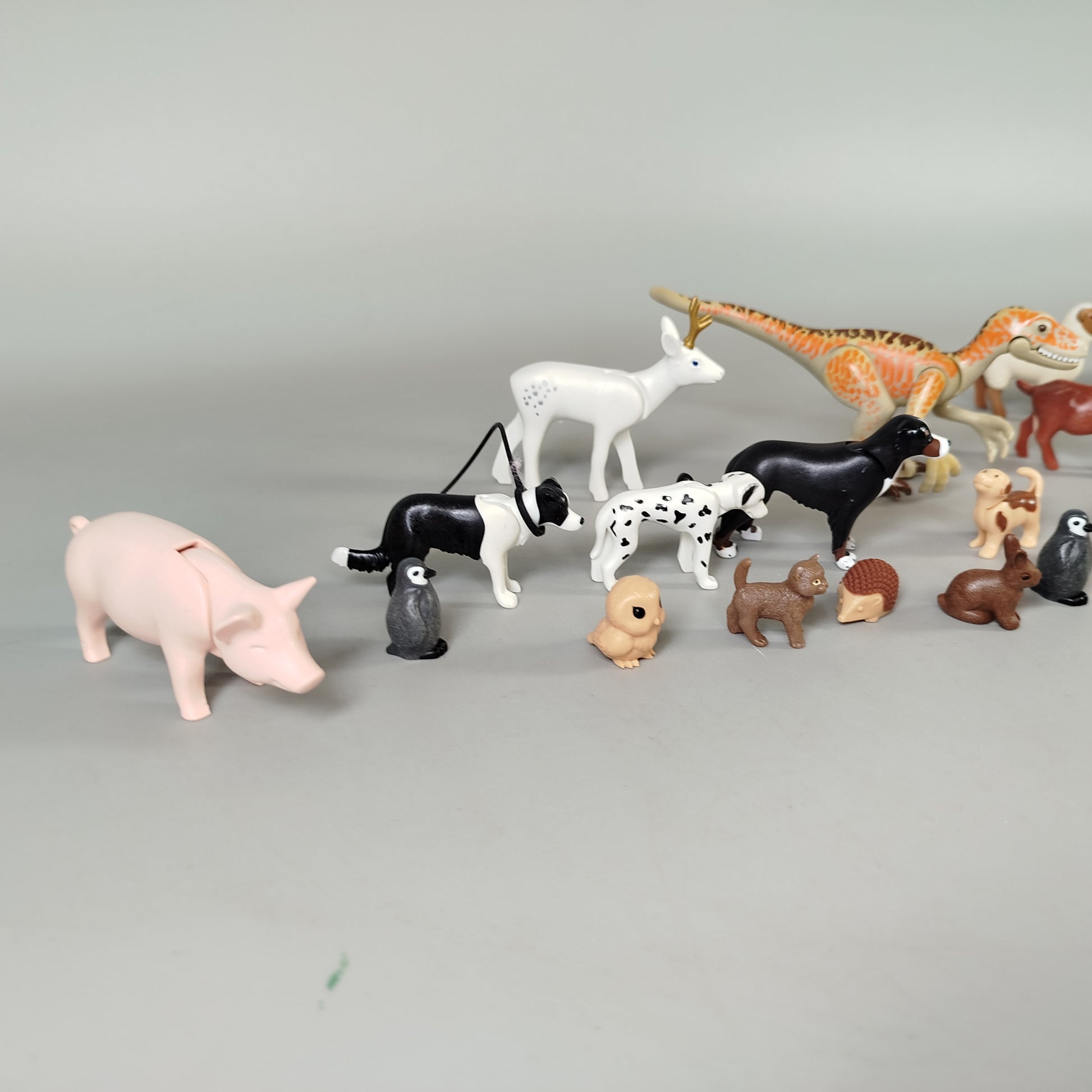 Playmobil Tierfiguren Set von 30 Bauernhof- und Wildtieren