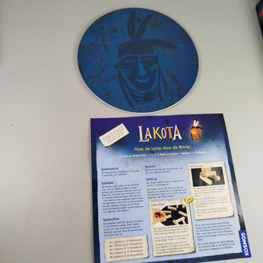 Kosmos Lakota Geschicklichkeitsspiel, Brettspiel, wie neu