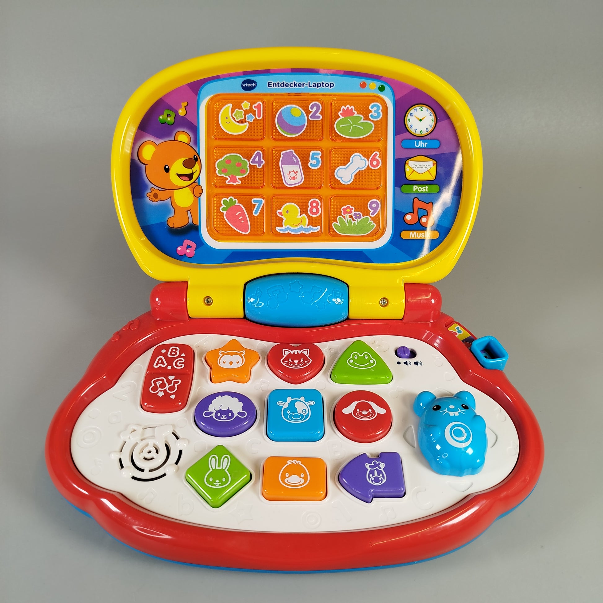 VTech Lernlaptop - Bunter Spielzeug-Laptop für Kinder