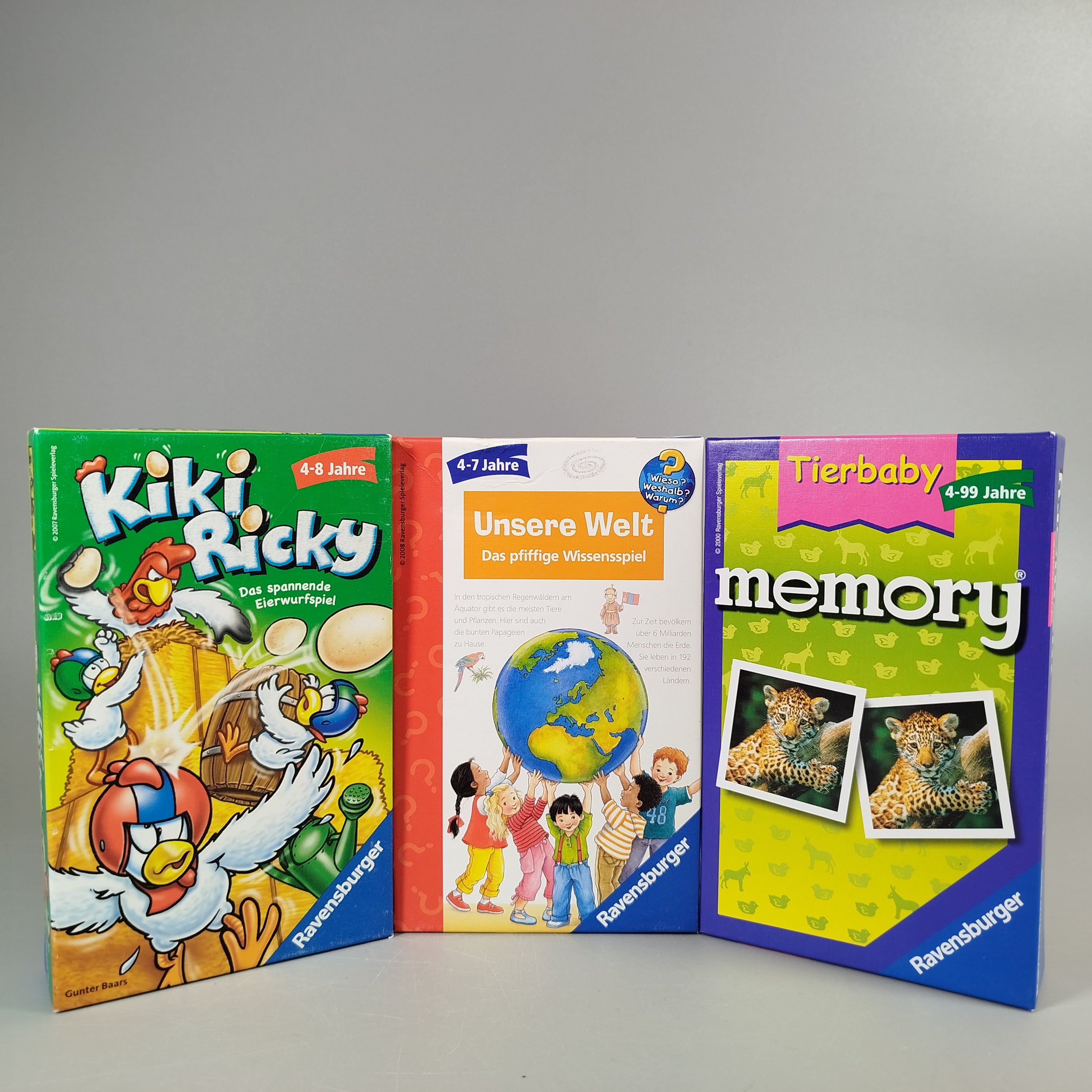 Ravensburger Spieleset - Kiki Ricky & Unsere Welt, gebraucht