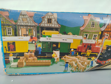 Vintage Playmobil Viehtransport-Waggon 4101, OVP