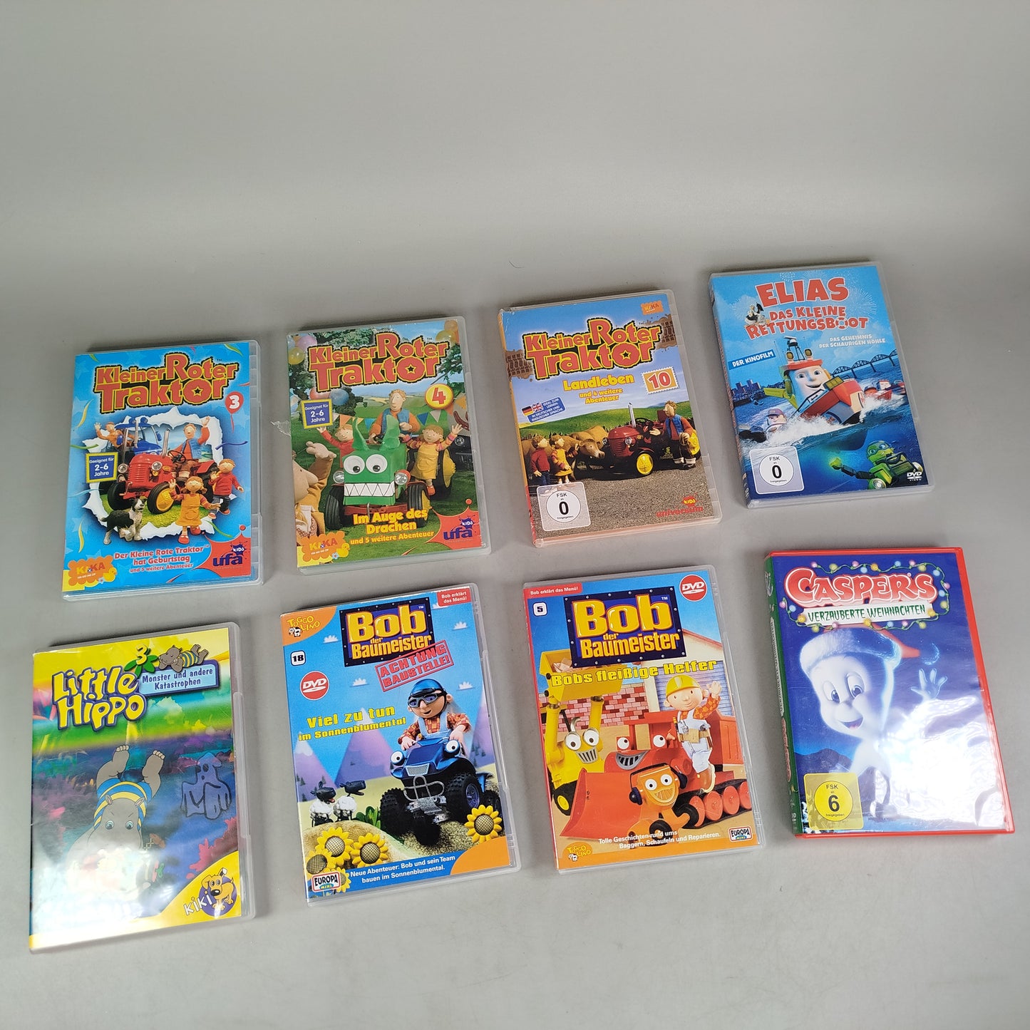 Bundle Bob Baumeister & Traktor 9x DVD Kinderfilme