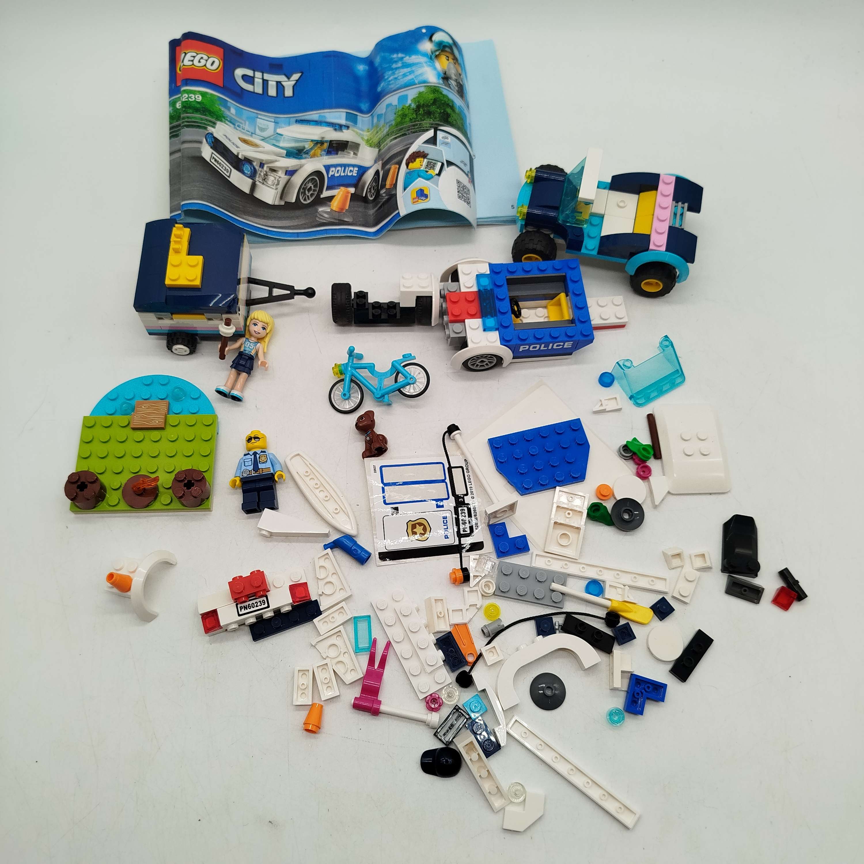 LEGO Bundle City 60239&Friends Polizei & Figuren ab 6 7 8 Jahre | ✅ geprüft 