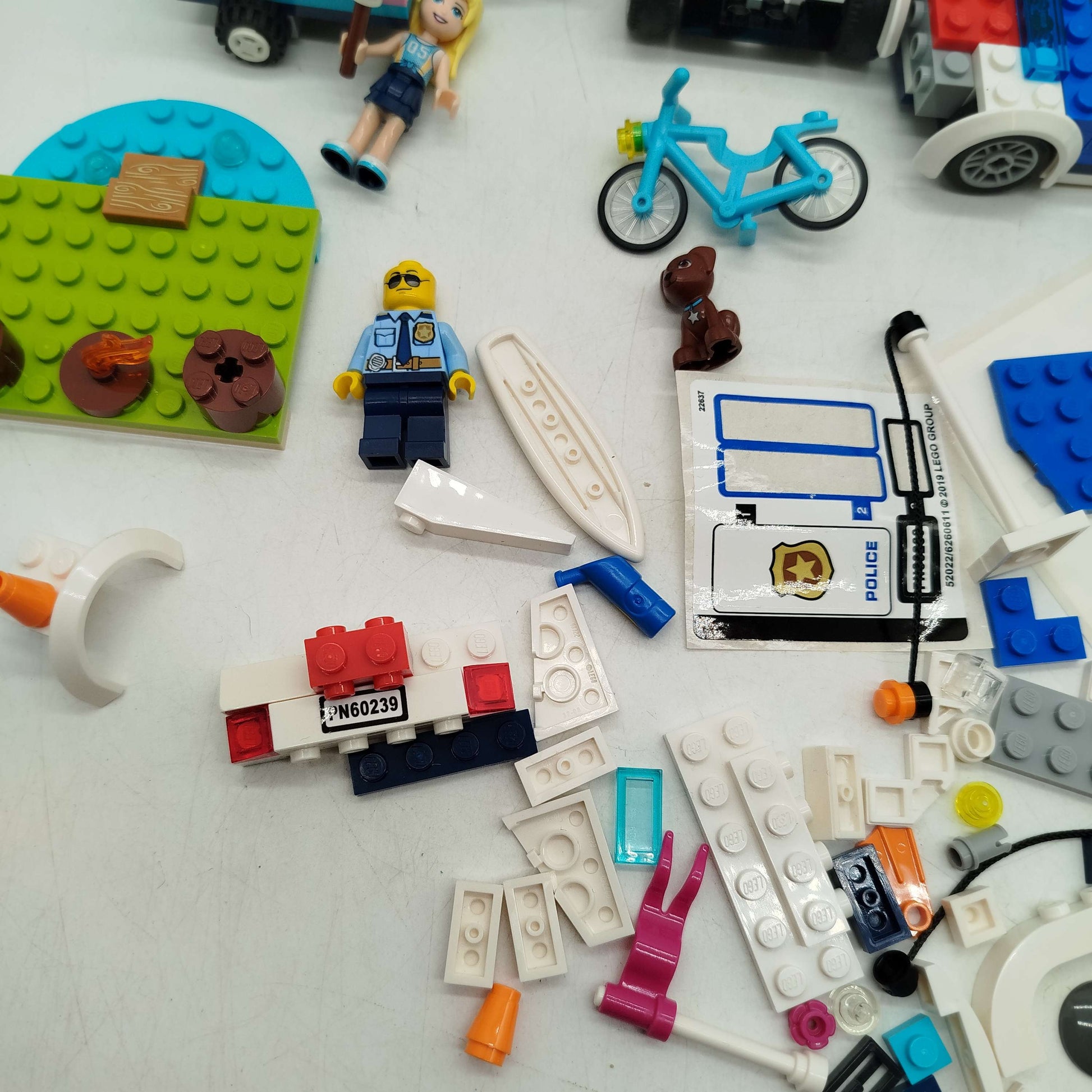 LEGO Bundle City 60239&Friends Polizei & Figuren ab 6 7 8 Jahre | ✅ geprüft 
