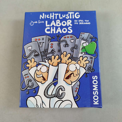 Kosmos Nichtlustig-Labor-Chaos Kartenspiel, gebraucht, ab 6 Jahre 