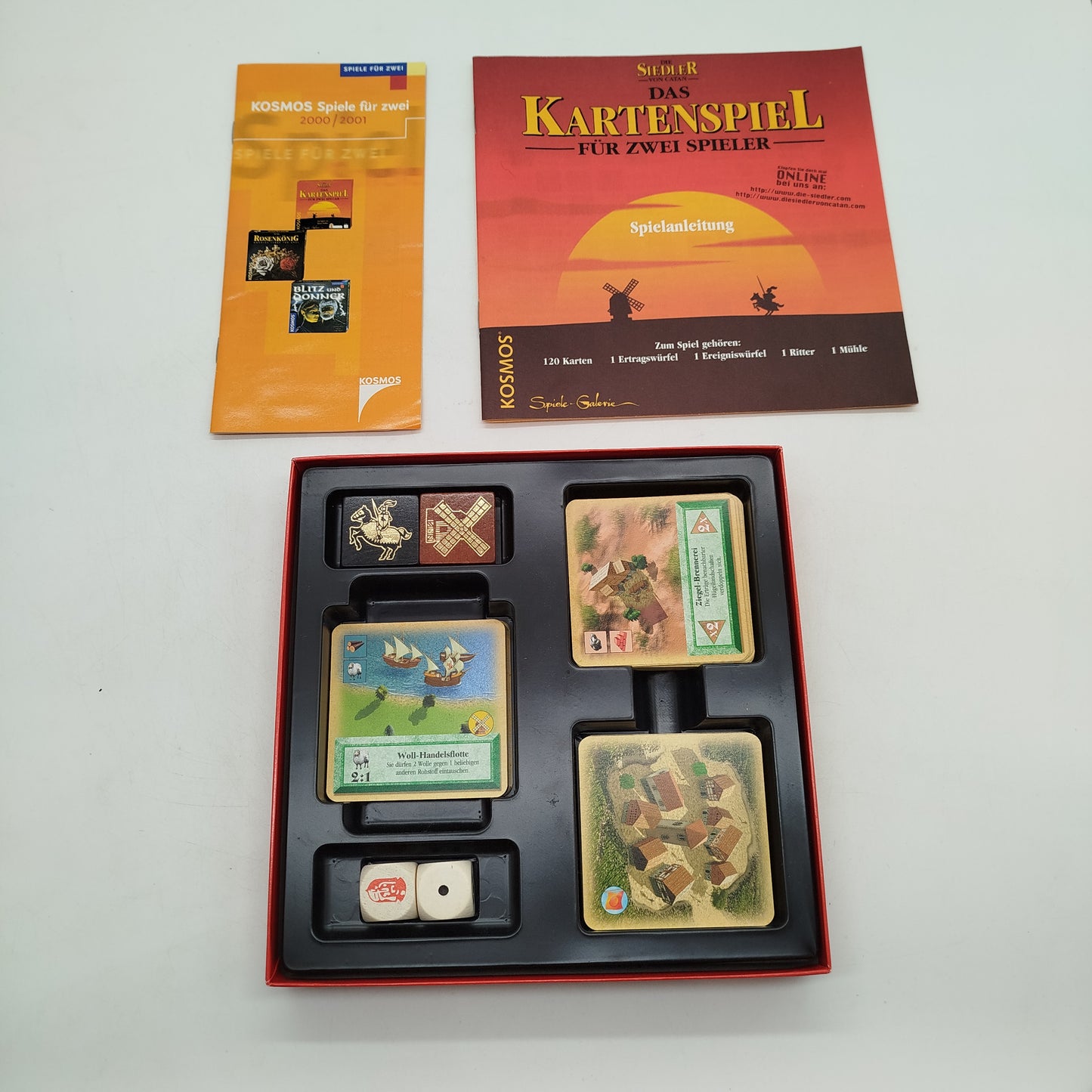 Die Siedler von Catan Das Kartenspiel für 2 Spieler Neu 685010