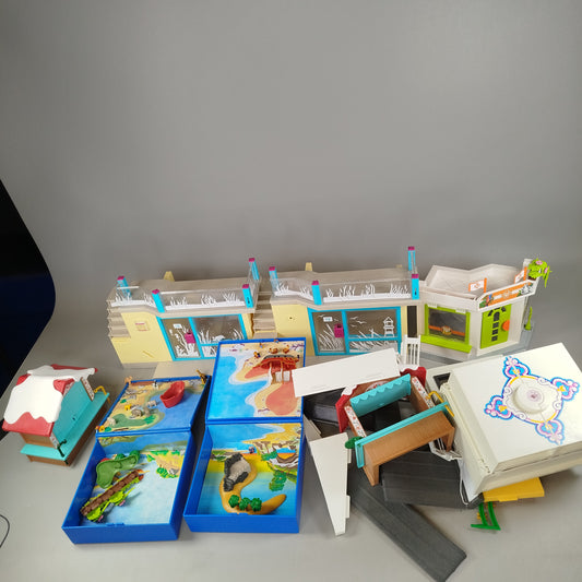 Playmobil Bundle Sushi Shop & Piratenschiff Spielwelt