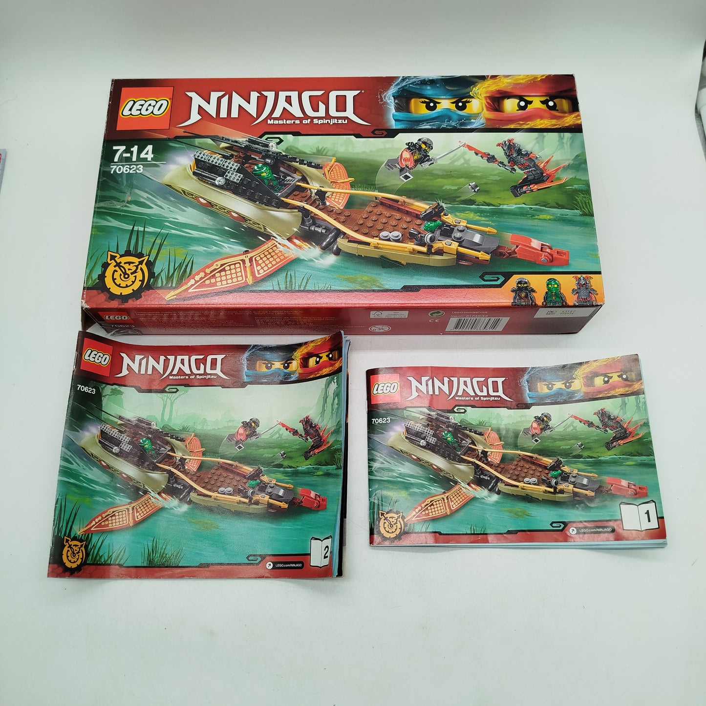 LEGO NINJAGO 70623 Segler Bauset, gebraucht, ab 10 11 12 Jahre | ✅ geprüft 